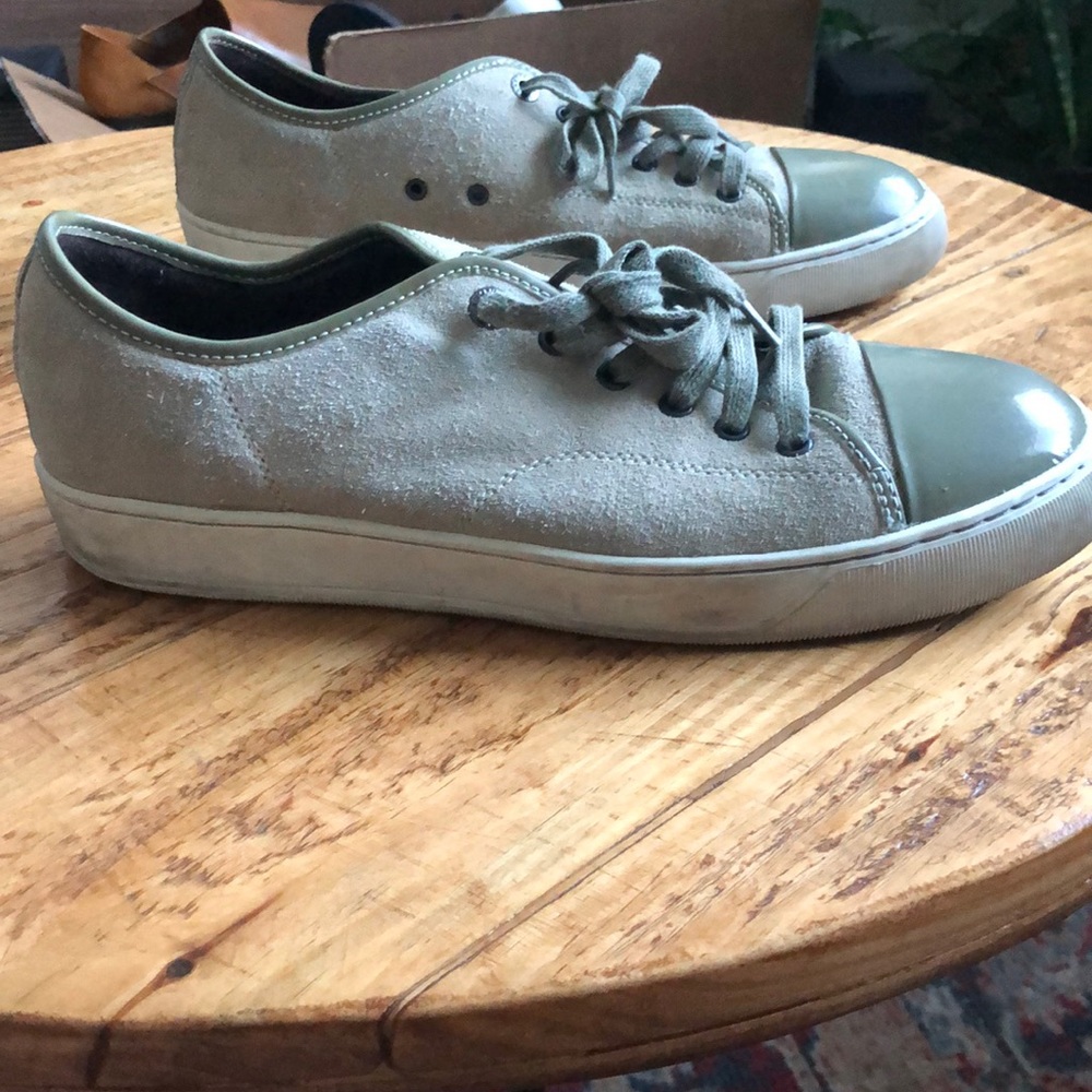 Lanvin suede sneakers size 9